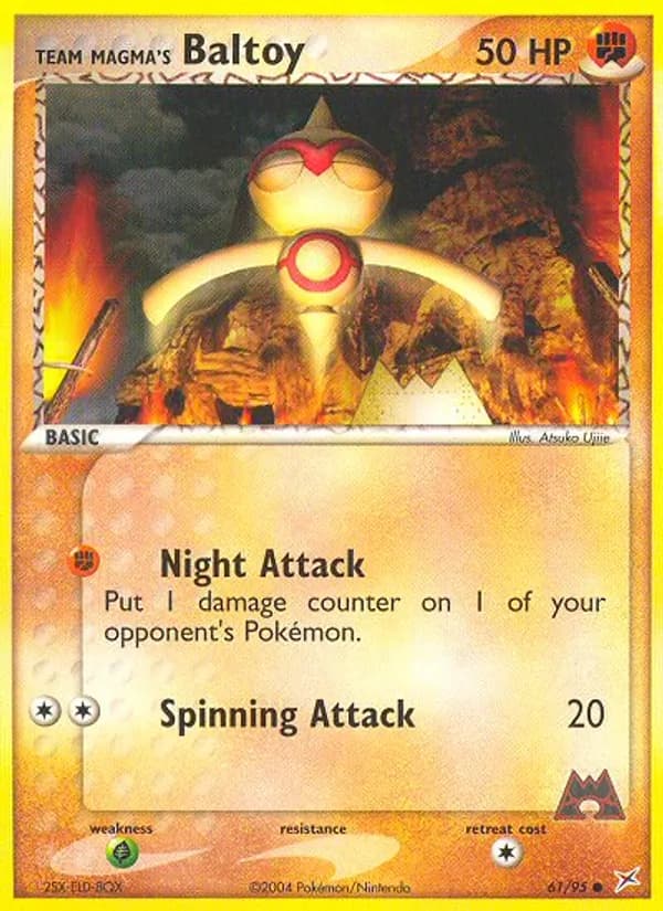 Team Magma's Baltoy — Team Magma vs Team Aqua, Common