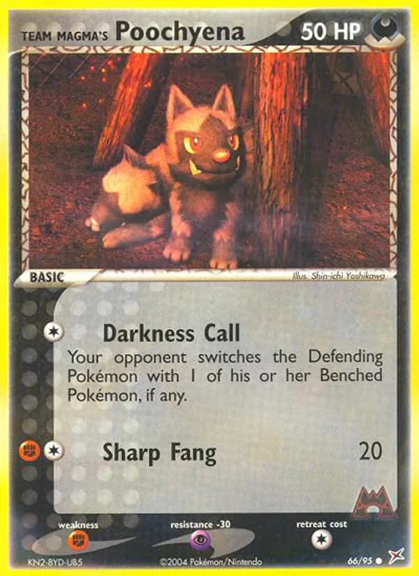 Team Magma's Poochyena — Team Magma vs Team Aqua, Common