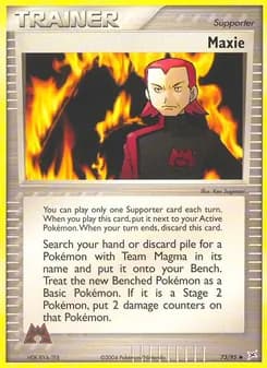 Maxie — Team Magma vs Team Aqua — Uncommon