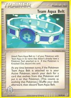 Team Aqua Belt — Team Magma vs Team Aqua — Uncommon