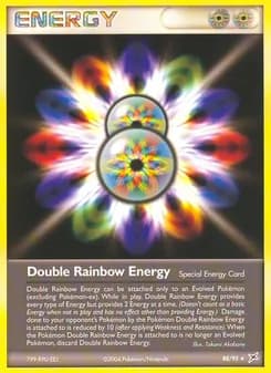 Double Rainbow Energy — Team Magma vs Team Aqua — Rare