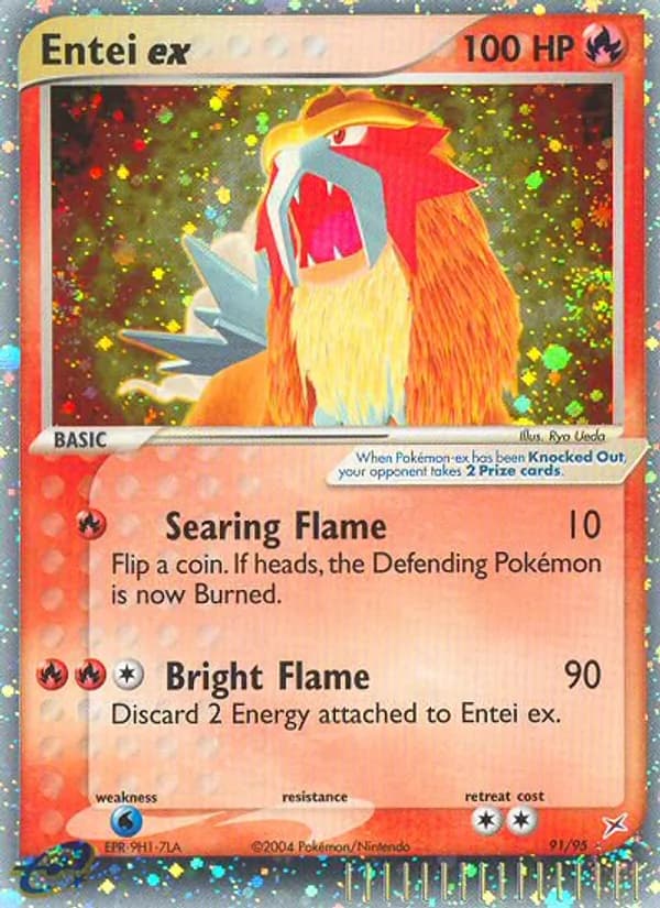 Entei ex — Team Magma vs Team Aqua, Rare