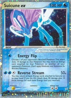 Suicune ex — Team Magma vs Team Aqua — Rare