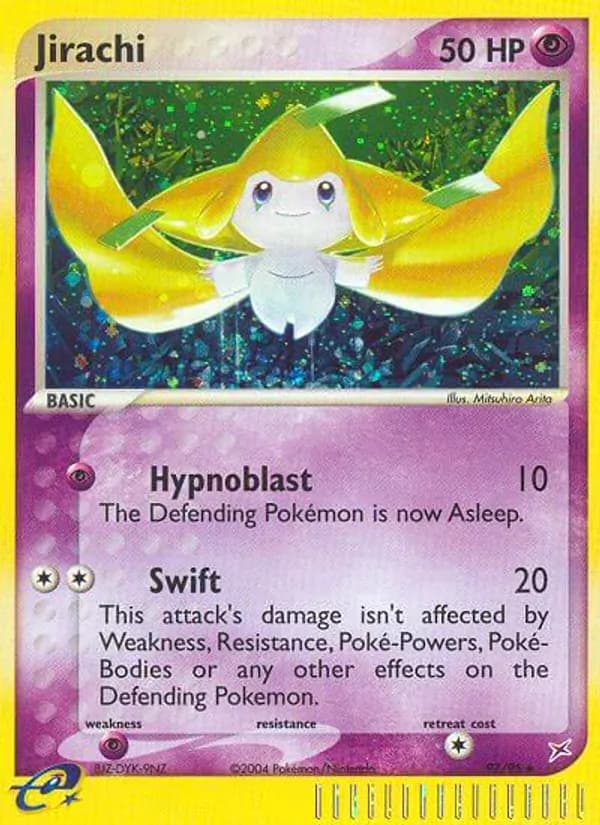 Jirachi — Team Magma vs Team Aqua, Rare