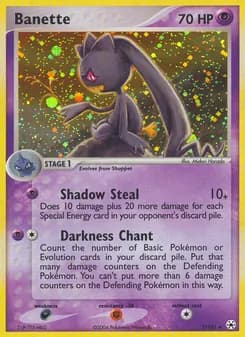 Banette — Hidden Legends — Rare
