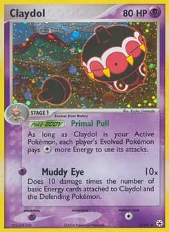 Claydol — Hidden Legends — Rare