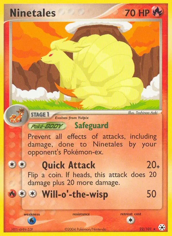 Ninetales — Hidden Legends, Rare