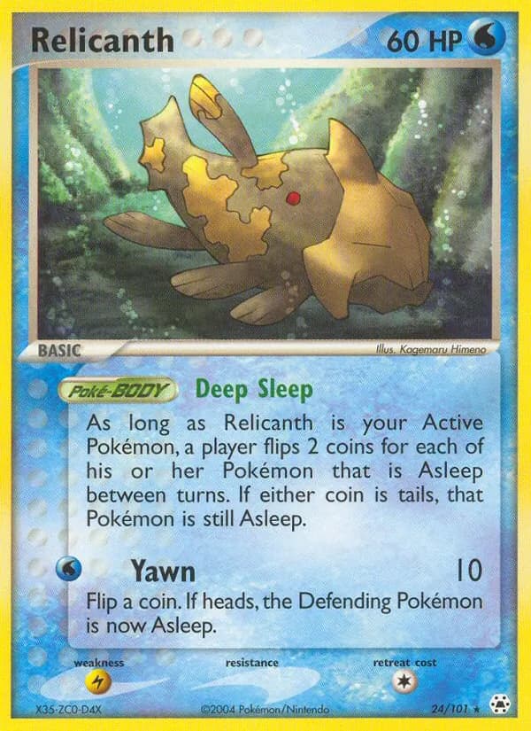 Relicanth — Hidden Legends, Rare
