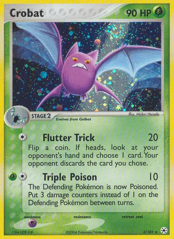 Crobat — Hidden Legends, Rare
