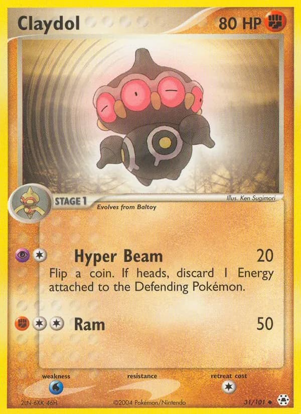 Claydol — Hidden Legends, Uncommon