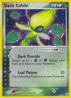 Dark Celebi — Hidden Legends — Rare