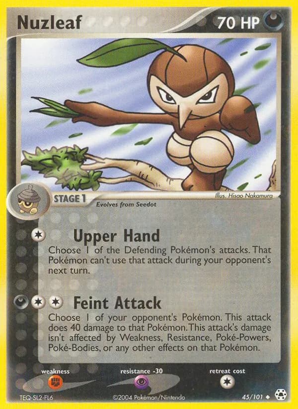 Nuzleaf — Hidden Legends, Uncommon