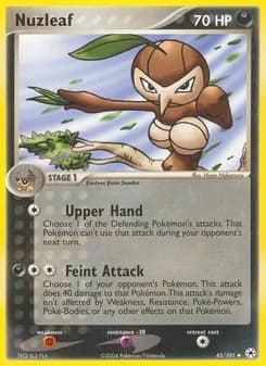 Nuzleaf — Hidden Legends — Uncommon