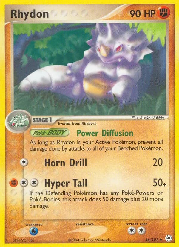 Rhydon — Hidden Legends, Uncommon