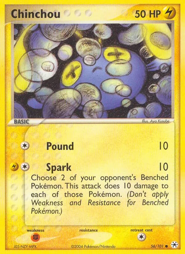 Chinchou — Hidden Legends, Common