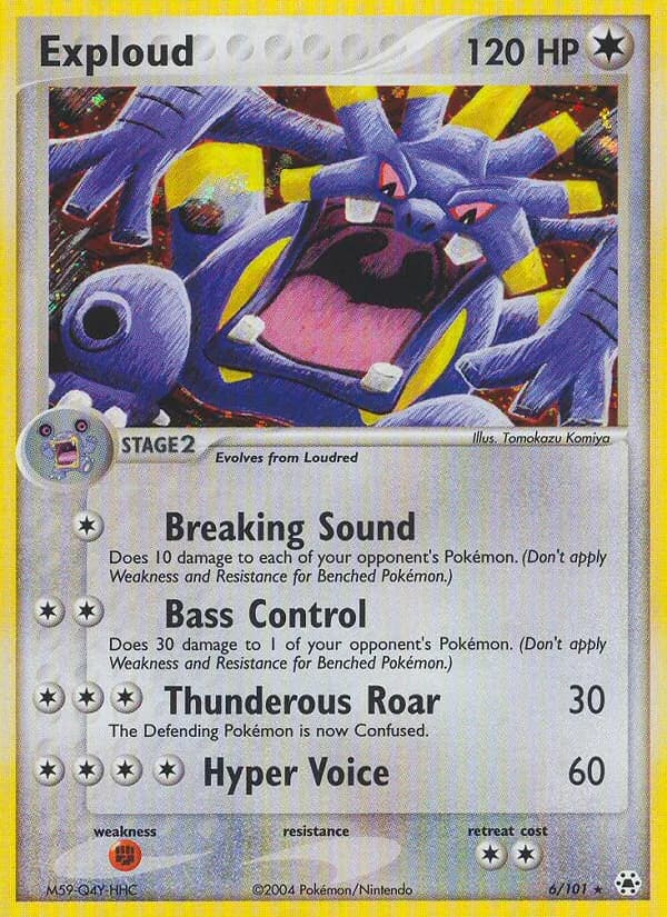 Exploud — Hidden Legends, Rare