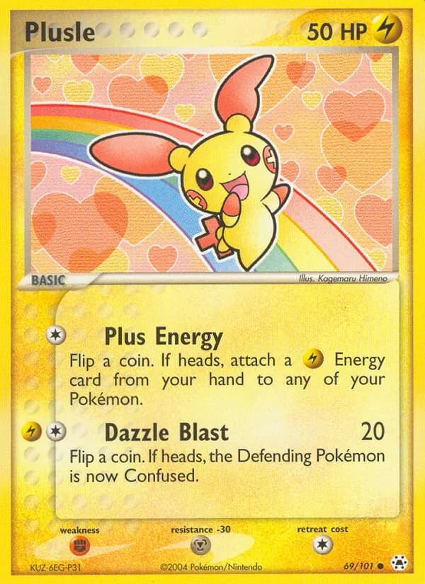 Plusle — Hidden Legends, Common