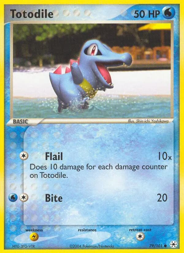 Totodile — Hidden Legends, Common