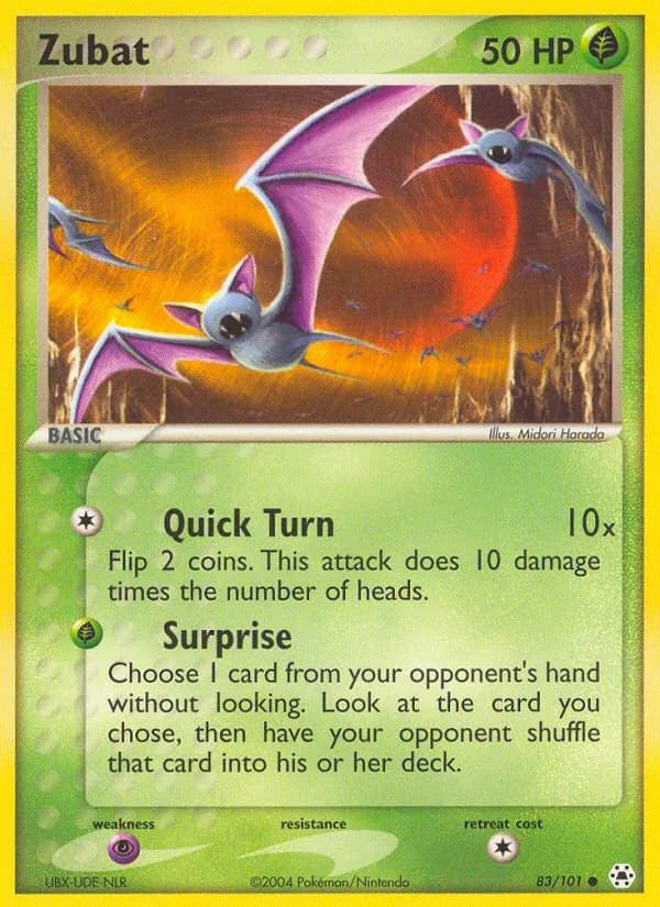 Zubat — Hidden Legends, Common