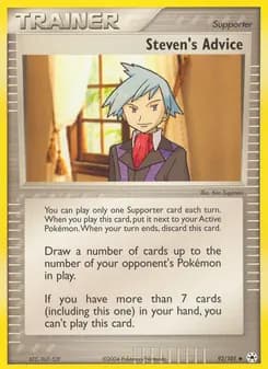Steven's Advice — Hidden Legends — Uncommon