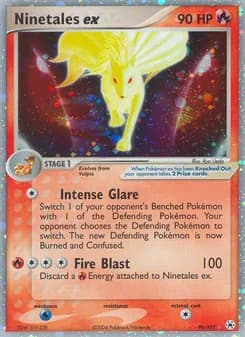 Ninetales ex — Hidden Legends — Rare