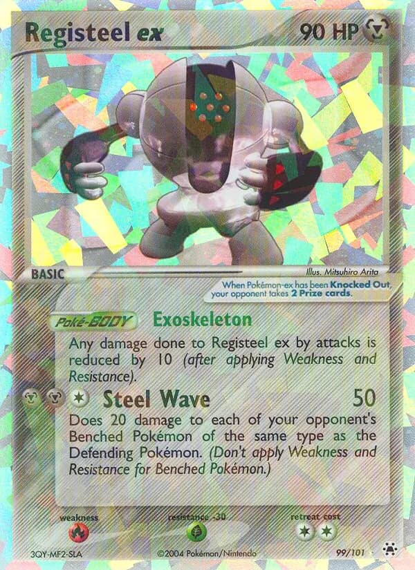 Registeel ex — Hidden Legends, Rare