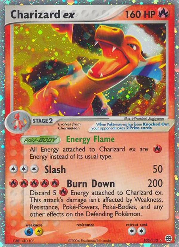 Charizard ex — FireRed & LeafGreen, Rare