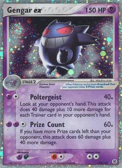 Gengar ex — FireRed & LeafGreen — Rare