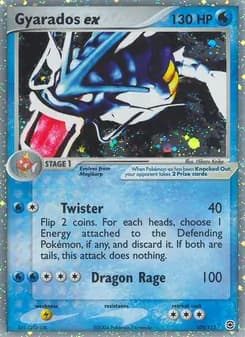 Gyarados ex — FireRed & LeafGreen — Rare