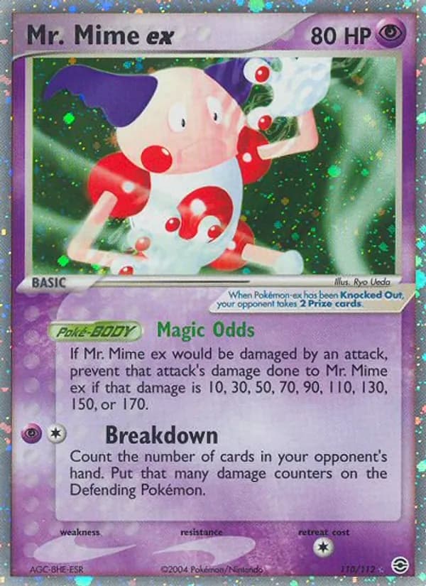 Mr. Mime ex — FireRed & LeafGreen, Rare