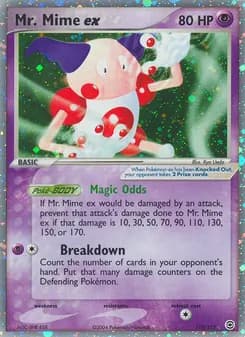 Mr. Mime ex — FireRed & LeafGreen — Rare