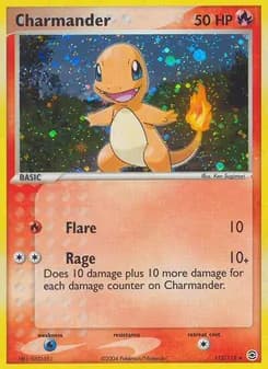 Charmander — FireRed & LeafGreen — Rare