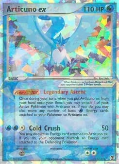 Articuno ex — FireRed & LeafGreen — Rare
