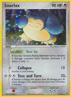Snorlax — FireRed & LeafGreen — Rare