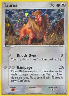 Tauros — FireRed & LeafGreen — Rare
