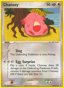 Chansey — FireRed & LeafGreen — Rare