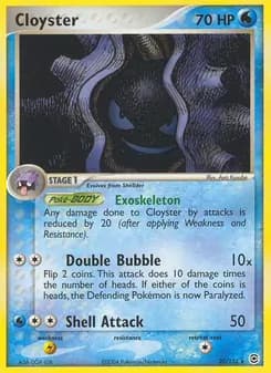 Cloyster — FireRed & LeafGreen — Rare