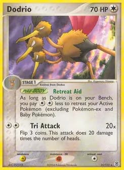 Dodrio — FireRed & LeafGreen — Rare