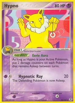 Hypno — FireRed & LeafGreen — Rare