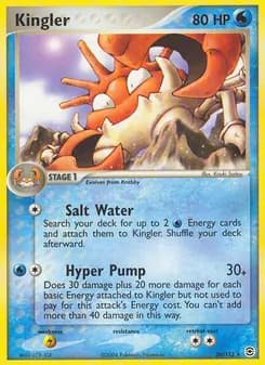 Kingler — FireRed & LeafGreen — Rare
