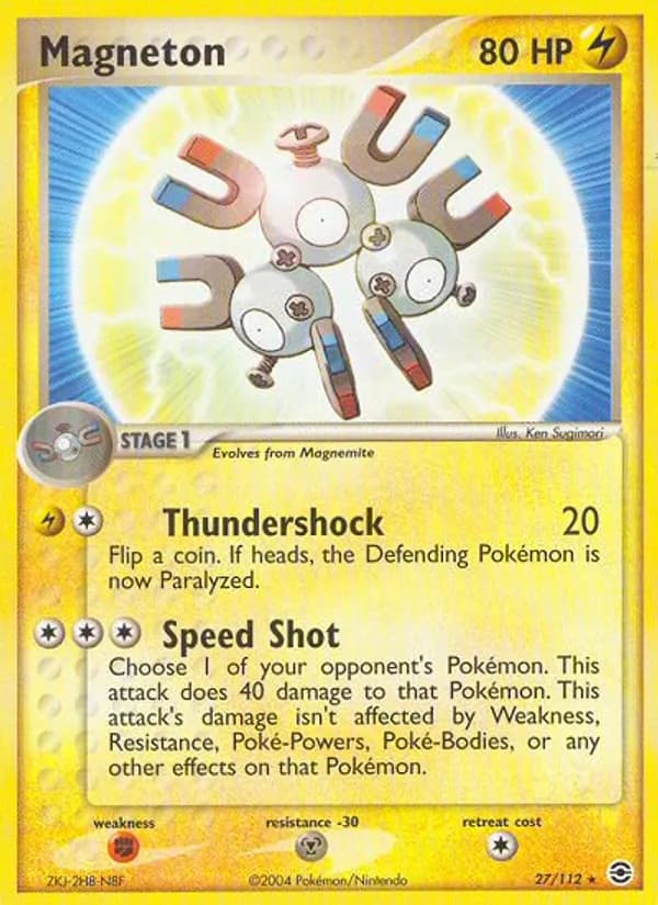 Magneton — FireRed & LeafGreen, Rare