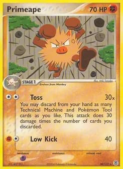 Primeape — FireRed & LeafGreen — Rare