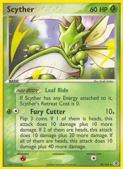 Scyther — FireRed & LeafGreen — Rare