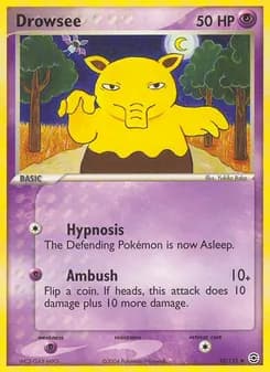 Drowzee — FireRed & LeafGreen — Uncommon