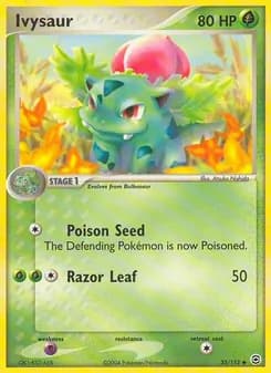 Ivysaur — FireRed & LeafGreen — Uncommon