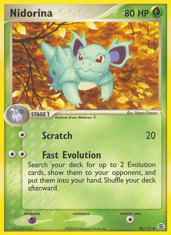 Nidorina — FireRed & LeafGreen, Uncommon