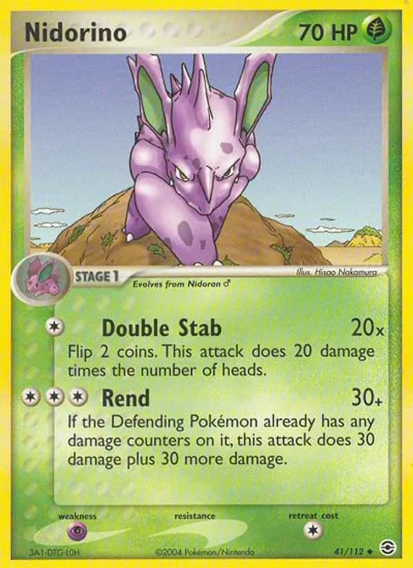 Nidorino — FireRed & LeafGreen, Uncommon