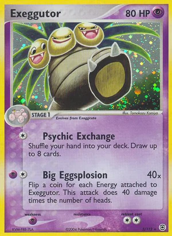 Exeggutor — FireRed & LeafGreen, Rare