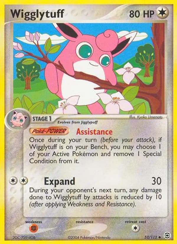 Wigglytuff — FireRed & LeafGreen, Uncommon