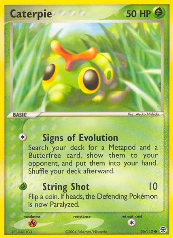 Caterpie — FireRed & LeafGreen, Common